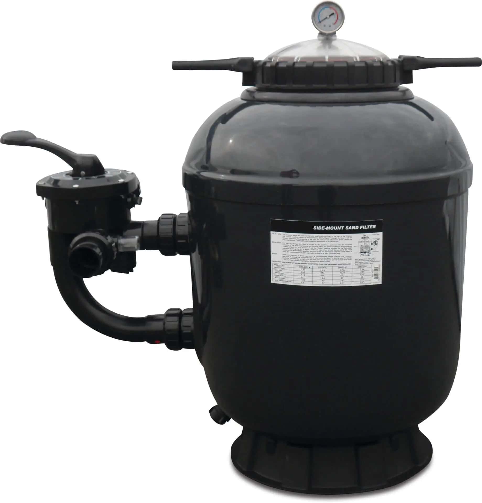 Miniaturka: Flotide Filtr piaskowy poliester powłoka żelowa 63 mm / 2" KW metryczny/calowy 2,5bar zielony typ SMG900